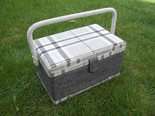 Nähkästchen, Nähkorb, Handarbeitskorb von Korbhaus Gesthüsen