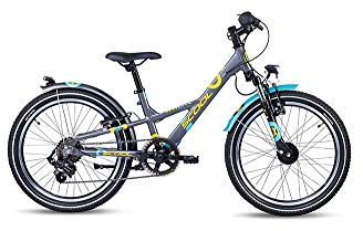 S'cool XXlite Alloy 20 7-S Kinderfahrrad Kinderrad Darkgrey/Mint 6265
