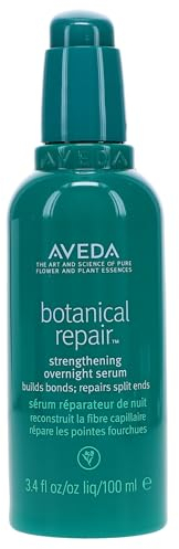 Aveda Botanical Repair Sérum Réparateur De Nuit | Sérum de nuit pour cheveux | Réduit les pointes fourchues | Répare les cheveux abîmés | Avec de l’huile de Nangai | 99% d’origine naturelle*, 100 ml