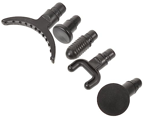 FOMIYES Massageaufsatz mit Rundem und Großem U-förmigem Adapter 5 Stück aus Kunststoff für Muskelentspannung für Fitnessstudio und Körpermassagegeräte