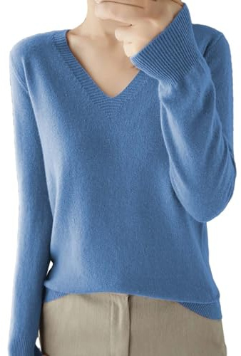 TEPTDirio Jumper Women Womens Chunky Jumpers Woman Xmas Jumper World Book Day Jumper Womens Ladies Fair Isle Jumper Womens Summer Sweater Star Jumpers for Women UK Blue