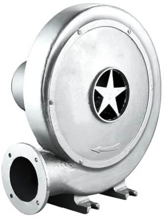 Ventilateur Centrifuge, Souffleur Électrique à Moyenne Pression avec Coque en Aluminium, Ventilateur à Air Haute Puissance 220V, Moteur Entièrement Fermé(33x35x27cm/13x14x11in)
