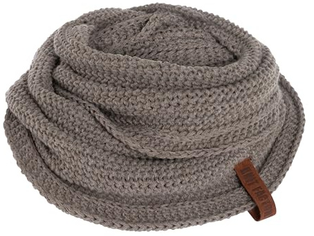 KNIT FACTORY - Coco Loop Schal - Gestrickter Schlauchschal - Für Damen und Herren - Herbst & Winter Essentials - Zeitloses Mode-Accessoire - Strickschal mit Wolle - Hochwertige Qualität