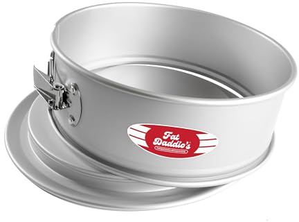 Fat Daddio's Pro Series Anodised Springform Baking Tin Round Cake Pan for Wedding/Birthday/Christmas Cake Baking 11