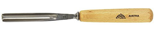 Stubai Stechbeitel lang poliert, Form 11, 14 mm, 551114