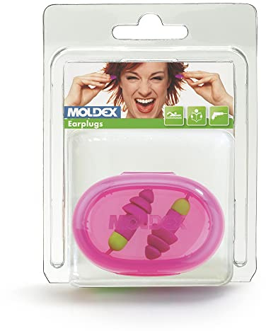 Moldex 6411 SNR 30 dB Rocket öronproppar med sladd - flerfärgad