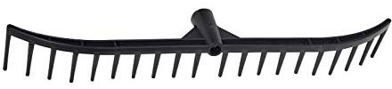 PDL - Pegdev - Professional Gardening/Landscaping Rake Heads Only – Versatile Polypropylene, Metal, and Aluminium Options (20T Bunker Head Only)
