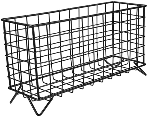 DOITOOL Haustierkäfig Futterhalter Aus Metall Für Kaninchen Und Meerschweinchen Mit Sicherer Gratfreier Oberfläche Schwarz