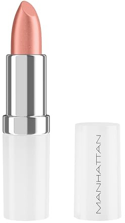 Manhattan Lasting Perfection Satin Lipstick 960 Pink-Key-Promise, Lippenstift für intensive, langanhaltende Farbe und feuchtigkeitsspendende Pflege