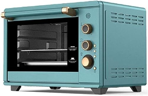 oven mini oven air fryer oven Mini Oven 1800 Watts, Pizza Oven Oven, Mini Oven, Stainless Steel Heating Elements, Removable Crumb Tray, Temperature Range 28~230 ℃ Toaster Oven Air Fryer, (Color : Bl