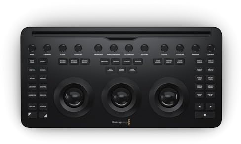 Blackmagic Design Davinci Resolve Micro Color Panel mit Tastatur-Beschriftung in Deutscher Sprache