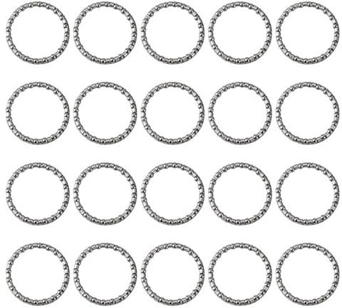 YSJCHEBS Roulements À Billes De Vélo, 20 Pièces, Accessoires De Vélo, Boules De Fourche De Vélo De Montagne, Support Inférieur, Boules De Pivot