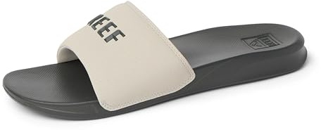 REEF Mens One Slide Sandal, Lightweight & Water Friendly, Tan/Ash, 9