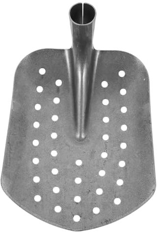 BEBEMOKO Pala Metálica para Tamizar Desagües Resistente y Duradera para y Aguas Residuales