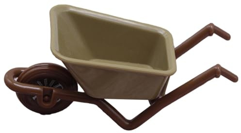 Générique Mini brouette - Petit Chariot de Jouets de Jardin en métal | Realist REAUX MODIAUX CAART MODÈLE Miniature pour DÉCORATION | Roalbarroow Foor Kids Play and Collectors Affichage