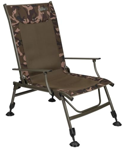 Fox Duralite Recliner XL Arm Chair – Fiskestol, campingstol, fällstol
