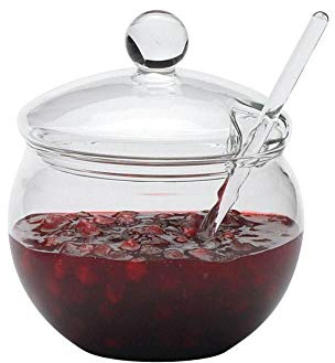 Trendglas Jena Marmeladendose mit Löffel, 0.25 L