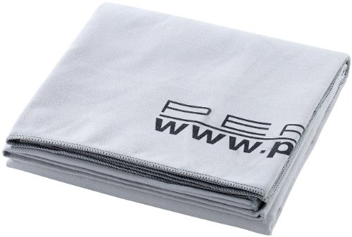 PEARL Microfaser Handtuch: Extra saugfähiges Mikrofaser-Badetuch, 180 x 90 cm, grau (Duschhandtuch, Mikrofaser Handtuch Sauna, Dusche)