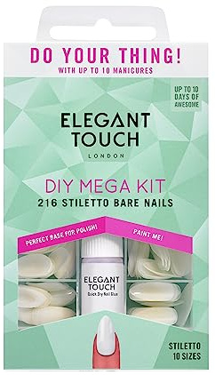 Elegant Touch Bare Nails Mega Kit Stiletto