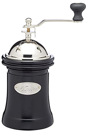 KitchenCraft Le'Xpress Vintage-Style Adjustable Manual Coffee Grinder, 9.5 x 22 cm (3.5 x 8.5) - Black