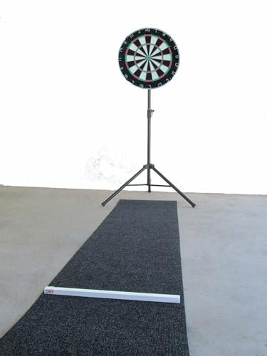 DSX Dartset Steel Dart Board Dartscheibe hochwertiger Dartteppich Mobiler Ständer