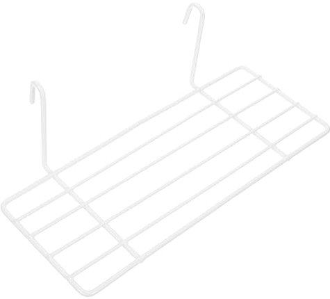 PRETYZOOM 4stücke Drahtablagekorb Für Wandgitter Praktisches Regalsystem Zur Aufbewahrung Küche Bad Und Mehr Weißes Metalldesign Für Vielseitige Nutzung