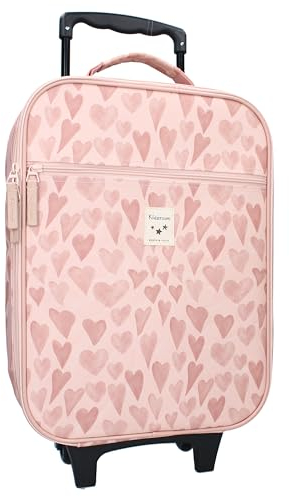 Vadobag Trolley Koffer 15 L Kinder Mädchen Kinderkoffer Trolly Handgepäck Kindertrolley Innenmaße: 42x32x11 cm
