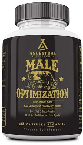 Ancestral Supplements, Optimierungsformel, Grasgefüttertes Rinderorgan-Präparat mit Leber, 180 Kapseln