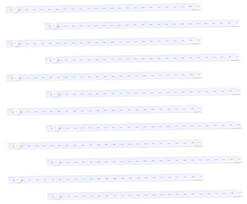 SHOWERORO 12 Stück Windelbefestigungsgürtel Für Neugeborene Verstellbar Elastisch Frei Für Babys Und Kleinkinder Sicherer Für Windeln