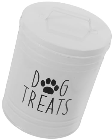 CONGARTENO Airtight Metal Dog Food Storage Container Versatile Secure Pet Treat Jar Für Küchenablage Für Trockenfutter Und Snacks Frischegarantie Durch Luftdichten Verschluss