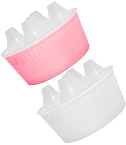 UPKOCH 2stücke Hydrokultur Topf Mit Fünf-Design Für Blumenzwiebeln Inklusive Wasserstandsmarkierungen Und Stabilem Bodendesign Für Sukkulenten Und Zimmerpflanzen