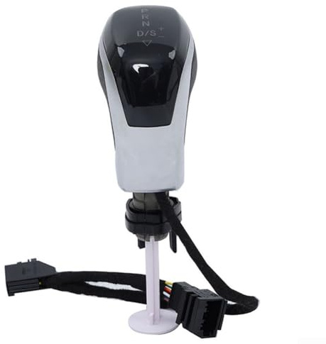 Eawfgtuw Elektronischer LED Schaltknauf für MK6 MK7 für Passat B7 B8 für Tiguan MK2 für Skoda Octavia Seat Ersatzgriff mit beleuchtetem Design, Kunststoff & Metallkonstruktion (D)
