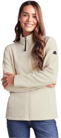 TOG24 Revive Womens Fleece Jacket. Womens Fleece Made From 100% Recycled Polyester With Full Zip. 2 Lower Pockets, Lightweight, Warm & Anti Pill Fabric