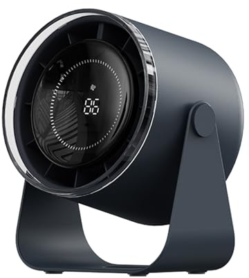 Ventilateur USB rechargeable puissant à circulation d'air silencieuse Batterie 3600 mAh Flux d'air puissant Ventilateur économe en énergie
