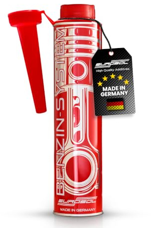 Eurosol Benzin System 400 ml | Benzin Additiv für Einspritzung, Vergaser und Katalysator | Kraftstoffadditiv für Otto, Wankel, 2 und 4 Taktmotoren