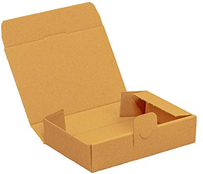 Maxibriefkarton DIN A6/B6 180 x 130 x 45 mm Braun Großbriefkarton Warensendung Versandkarton 100 Stück