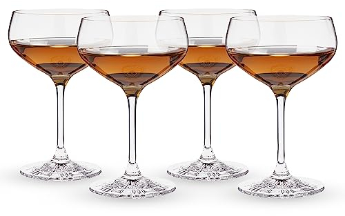 Spiegelau & Nachtmann Serve 4500174 - Juego de 4 Copas de cóctel Tipo Margarita (Cristal, 235 ml)