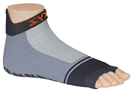 Sweakers Anti-Rutsch Schwimmsocken von Ockyz - Rutschfeste Badesocken mit Anti-Rutsch Sohle - Aquasocken fur Kinder und Erwachsene - Farbe: Grau - Größe: 43 - 46