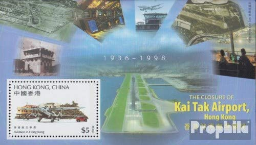 Prophila Collection hong kong block58 (complete.issue.) unmounted mint/never hinged ** MNH 1998 closure Airport Kai Tak (Stamps for collectors) Airplanes/Balloons/Zeppelins/Aviation