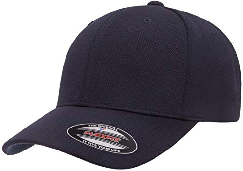 Flexfit Mens Cool & Dry Sport Hat, Navy, Small-Medium US