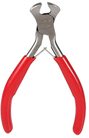 sourcing map End Cutting Pliers 4 Inch Mini Precision End Nippers Wire Cutter Pliers Nail Puller Tool