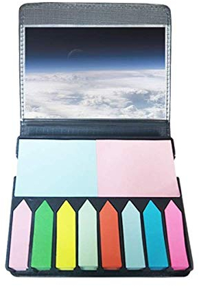 Weiße Wolken Layer Atmosphere Selbstklebende Notizzettel Farbe Page Marker Box