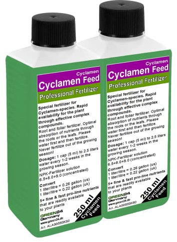 GREEN24 Engrais cyclamen Engrais liquide Cyclamen fertilize HIGHTECH 500ml