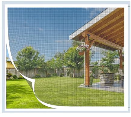 Mosquitera para ventana de 90x120 cm, color blanco, protección contra insectos, malla transpirable de poliéster, el aire puede fluir libremente para la mayoría de los tipos de ventanas