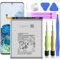 Kit di ricambio per batteria Note 20, [4500 UmAh] (nuovo aggiornamento), compatibile con Samsung Galaxy Note 20 Ultra con colla, manuale di installazione e kit di strumenti di riparazione