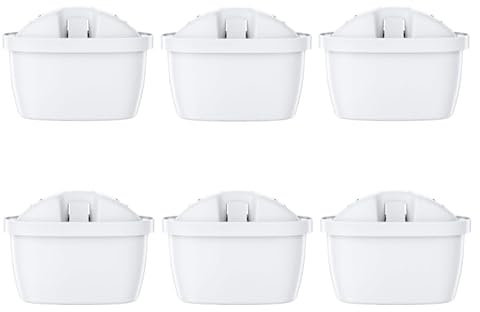 AquaStrata filtros de agua compatibles con los filtros BRITA do wody MAXTRA PRO Pure Performance, nuevo - reduce las impurezas, el cloro, los pesticidas y la cal (Pack de 6)