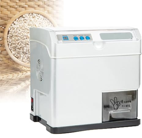 YMXEURSC Fraiseuse de Riz électrique Automatique Éplucheuse à Usage Domestique-Décortiqueuse de Paddy à Grande Vitesse avec précision réglable