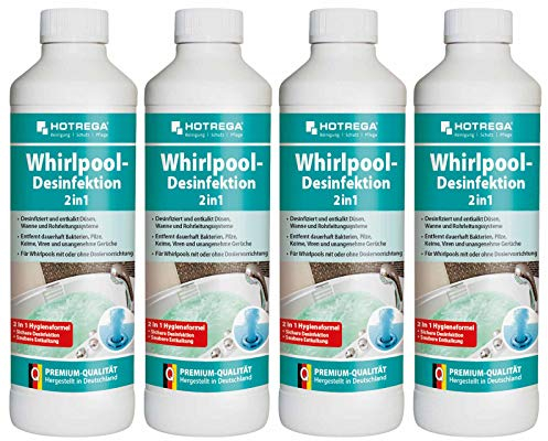 Hotrega H150200 Whirlpool-Desinfektion 2 in 1-4er Set