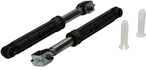 UNIVERSALE Ariston Indesit Waschmaschinen-Stoßdämpfer-Set, 2 Stück, mit Klammern