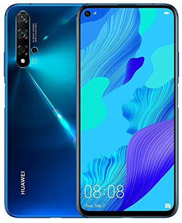 HUAWEI Nova 5T 15,9 cm (6.26) Double SIM Android 9.0 4G USB Type-C 6 Go 128 Go 3750 mAh Bleu